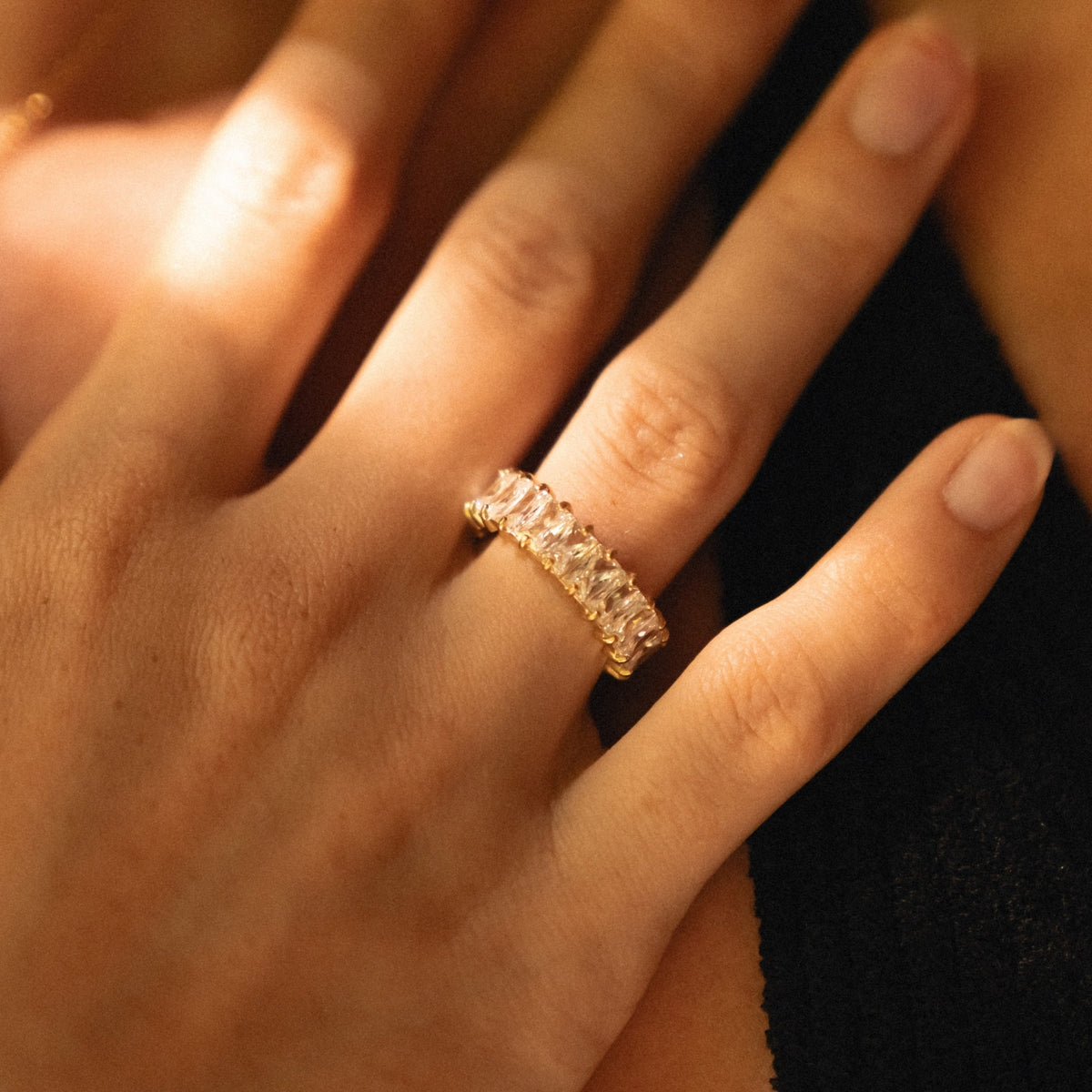 Zircon Eternity Ring